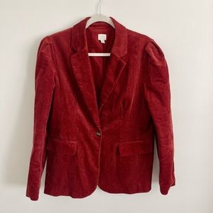 Corduroy blazer